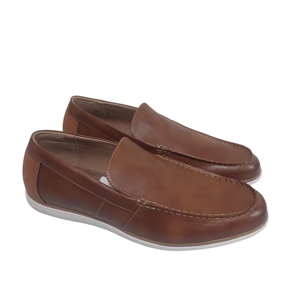J. Ferrar mens Kenwood Cognac shoes, size 10